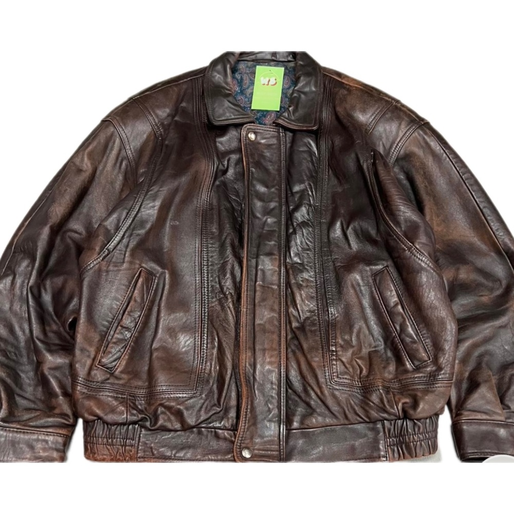 Vintage leather jacket